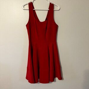 Lulu*s | Red Skater Mini Dress | Size L